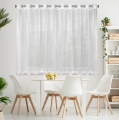 Firana gotowa Ellie 350x145 biała na przelotki