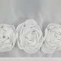 Zazdrostka na taśmę Roses 40x150 biała w róże Taśma