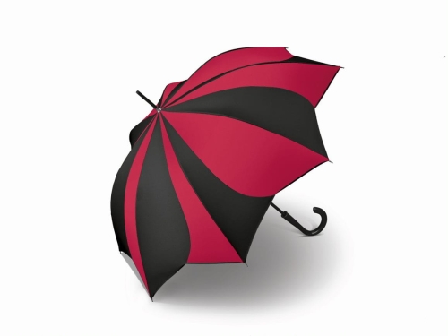 Parasol Pierre Cardin  Sunflower Long  black-red