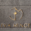 Ręcznik 50x90 Gaja by Eva Minge Srebrny Premium 550gr 