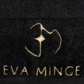Ręcznik 50x90 Gaja by Eva Minge Czarny Premium 550gr  