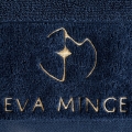 Ręcznik 70x140 Gaja by Eva Minge Granatowy Premium 550gr 