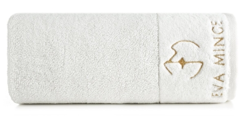 Ręcznik 70x140 Gaja by Eva Minge Kremowy Premium 550gr  