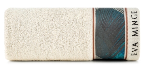 Ręcznik 50x90 Eva by Eva Minge Kremowy Premium 485gr  