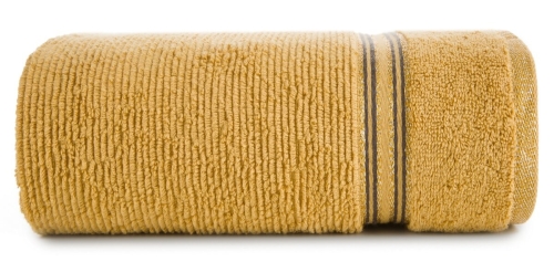 Ręcznik 50x90 Filon musztardowy Premium bawełna 530gr  