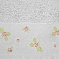 Ręcznik 50x90 Dalia srebrny Premium bawełna 500gr  