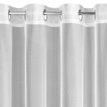 Firana gotowa Isari 140x250 biała na przelotkach