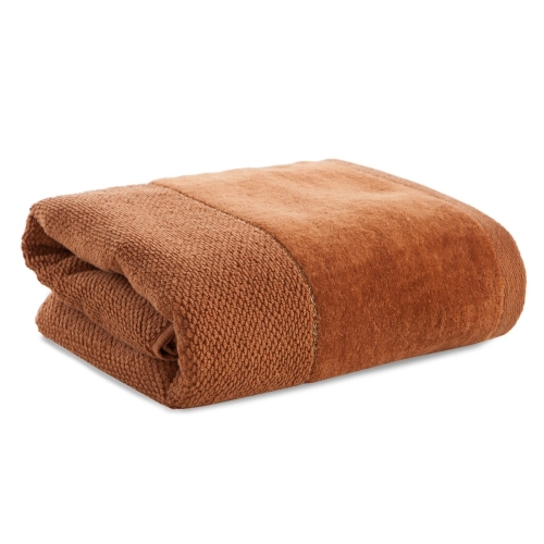 Ręcznik 70x140 Aria ceglasty/pomarańcz Premium bawełna 550gr   