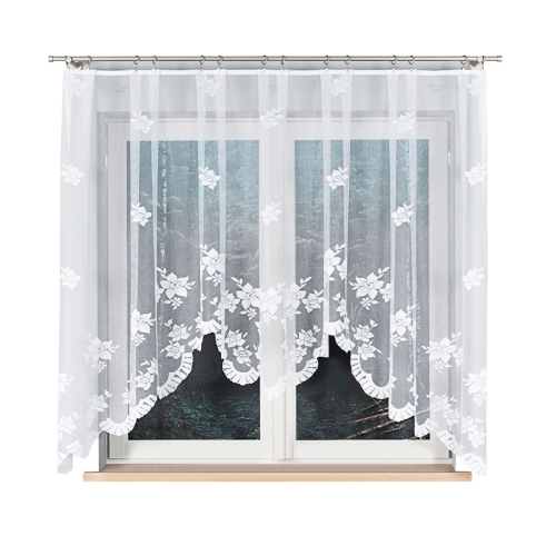 Firanka gotowa żakardowa 310x160cm IRENA biały