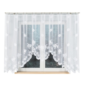 Firanka gotowa żakardowa 420x160cm IRENA biały 