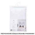 Firanka gotowa żakardowa PENELOPE 400x160cm biały 