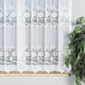 Firanka gotowa żakardowa DEMETRIA 300x160cm biały   