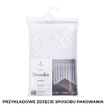 Firanka gotowa żakardowa DEMETRIA 500x160cm biały  