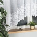 Firanka gotowa żakardowa DEMETRIA 500x160cm biały  
