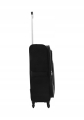 Walizka Średnia M 69cm Saxoline Soft czarna   