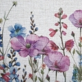 Bieżnik Serweta 110x140 Ruby Kwiatowy prostokąt