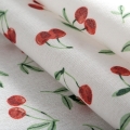 Bieżnik Serweta 40x140 Cherry Roślinny prostokąt