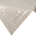 Bieżnik Serweta 40x180 Adeline Haft beżowa prostokąt 