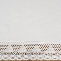 Bieżnik Serweta 85x85 Nataly koronka biały kwadrat 