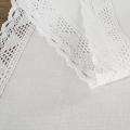 Bieżnik Serweta 85x85 Nataly koronka biały kwadrat 