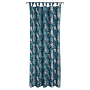 Zasłona Ogrodowa gotowa na przelotkach GARDEN 155x240 Turkusowy/Miętowy na szelkach  