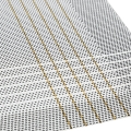 Podkładka Dekoracyjna Kara 30x45 biały/złoty kpl. 6szt  