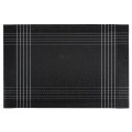 Podkładka Dekoracyjna Kara 30x45 czarny/złoty kpl. 6szt  