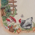 Bieżnik Świąteczny 45x140 Gobelinowy Kwiaty 