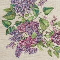 Bieżnik Świąteczny 45x140 Gobelinowy Kwiaty  