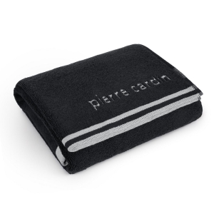Ręcznik Pierre Cardin 70x140 Rocco czarny Premium bawełna 500gr  