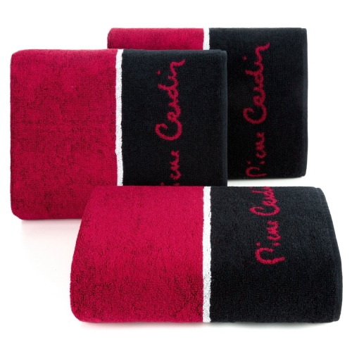 Ręcznik Pierre Cardin 70x140 Luca czerwony Premium bawełna 450gr  