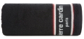 Ręcznik Pierre Cardin 50x90 Karl czarny Premium bawełna 450gr 