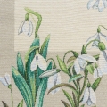 Bieżnik Świąteczny 45x140 Gobelinowy Kwiaty  