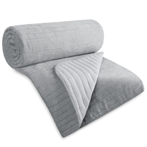 Narzuta dekoracyjna 220x240 Glori Szenil srebrna