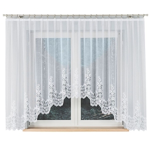 Firanka gotowa żakardowa BERENIKA 430x160cm biały