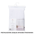 Firanka gotowa żakardowa Felicja 200x250cm balkonowa biała 
