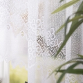Firanka gotowa żakardowa Modesta  400x160cm na prosto biała   
