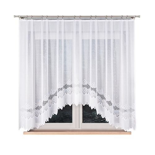 Firanka gotowa żakardowa Modesta  300x160cm biała   