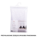 Firanka gotowa żakardowa Nadia 500x160cm biała  
