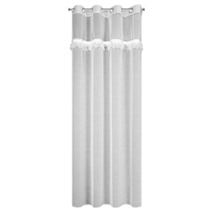 Firana gotowa Kiara 140x250 biała na przelotkach 