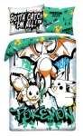 Pościel Młodzieżowa 140x200 Pokemony Pikaczu Oryginalna licencja Mikrofibra  