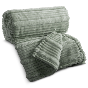 Koc 200x220 NINA szałwiowy