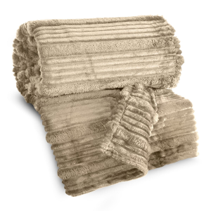 Koc 200x220 NINA kremowy