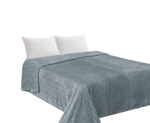 Komplet narzut szary grey Verona 160x210+2 fotele 70x160 