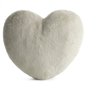 Poduszka Dekoracyjna 45x45 Serce beżowa