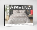 Pościel Bawełniana 220x200cm Geometryczna Beżowa 
