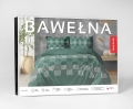 Pościel Bawełniana 220x200cm Geometryczna Zielona