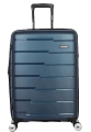 Walizka średnia SAXOLINE Bliss M 65cm Niebieska Navy blue