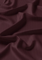 Pościel Satynowa 140x200 Gładka w Pasy Premium Burgund Wino