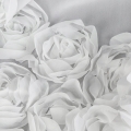 Firana gotowa na taśmie Roses 400x160 łuk biała 